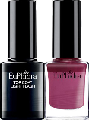 EUPHIDRA SMALTO SEMIPERM+TOP COAT LIGHT PROTETTIVO SP02 10 ML - lepimpinelle.it