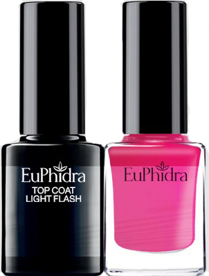 EUPHIDRA SMALTO SEMIPERM+TOP COAT LIGHT PROTETTIVO SP05 10 ML - lepimpinelle.it