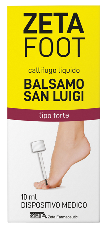 ZETAFOOT CALLIFUGO LIQUIDO BALSAMO SAN LUIGI 10 ML - lepimpinelle.it