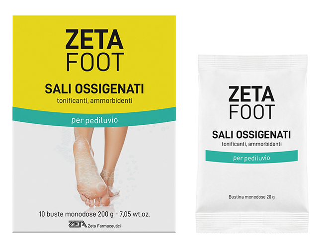 ZETAFOOT SALI OSSIGENATI 10X20 G - lepimpinelle.it