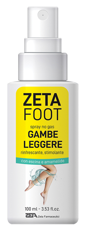 ZETAFOOT SPRAY NO GAS GAMBE LEGGERE 100 ML - lepimpinelle.it