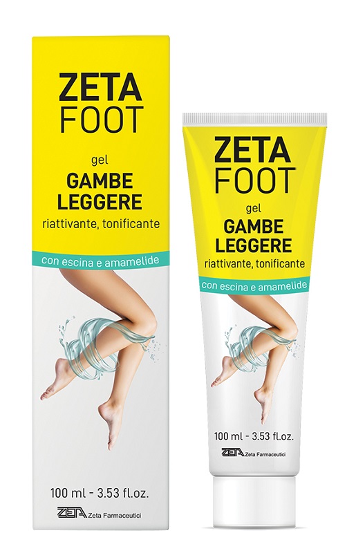 ZETAFOOT GEL GAMBE LEGGERE 100 ML - lepimpinelle.it