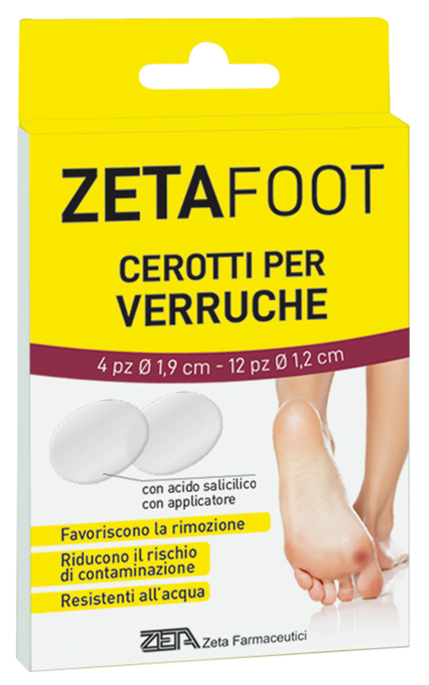 ZETAFOOT CEROTTO VERRUCHE ASSORTITO 16 PEZZI - lepimpinelle.it