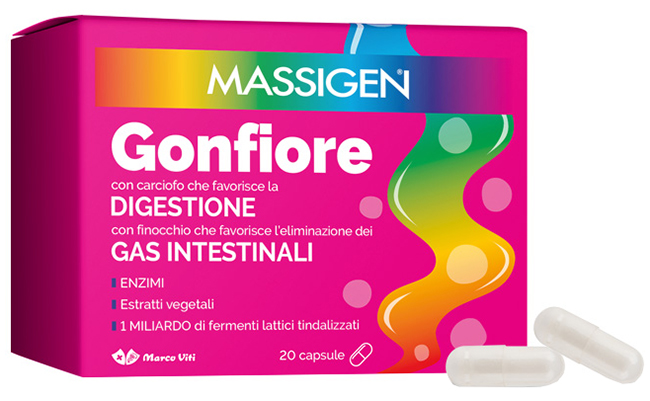 MASSIGEN GONFIORE 20 CAPSULE - lepimpinelle.it