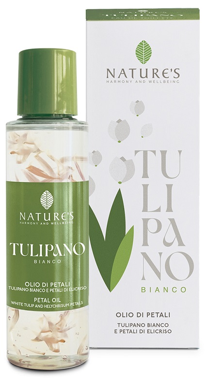 NATURE'S TULIPANO BIANCO OLIO DI PETALI EDIZIONE LIMITATA 100 ML - lepimpinelle.it