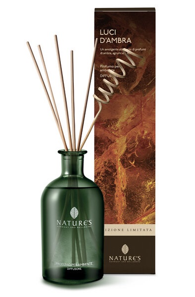 NATURE'S DIFFUSORE LUCI D'AMBRA EDIZIONE LIMITATA 200 ML - lepimpinelle.it