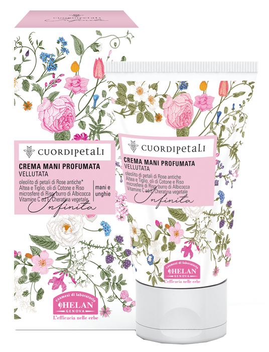 CUOR DI PETALI INFINITA CREMA MANI PROFUMATA VELLUTATA 50 ML - lepimpinelle.it