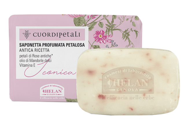 CUOR DI PETALI ICONICA SAPONETTA PROFUMATA PETALOSA 100 G - lepimpinelle.it