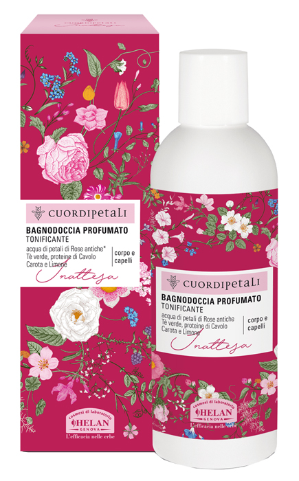 CUOR DI PETALI INATTESA BAGNODOCCIA PROFUMATO TONIFICANTE 200 ML - lepimpinelle.it