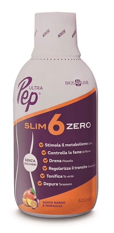 ULTRA PEP SLIM 6 ZERO MANGO E MARACUJA 500 ML - lepimpinelle.it