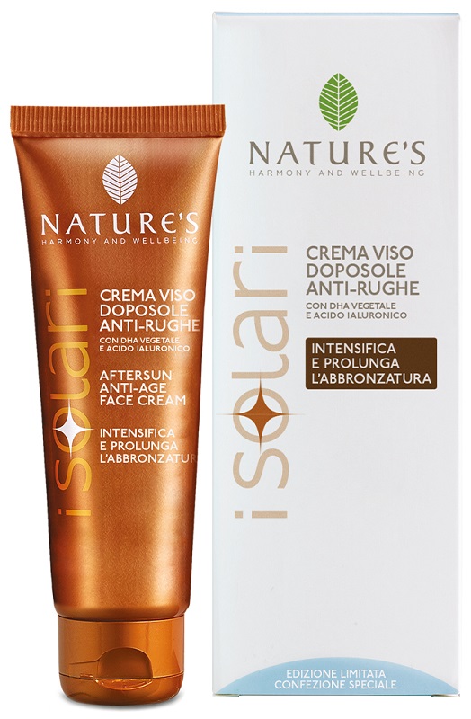 NATURE'S I SOLARI CREMA VISO DOPOSOLE ANTI-RUGHE 50 ML EDIZIONE LIMITATA - lepimpinelle.it