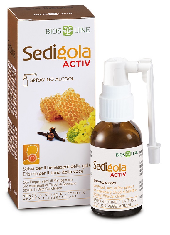 APIX SEDIGOLA ACTIV SPRAY GOLA 30 ML - lepimpinelle.it
