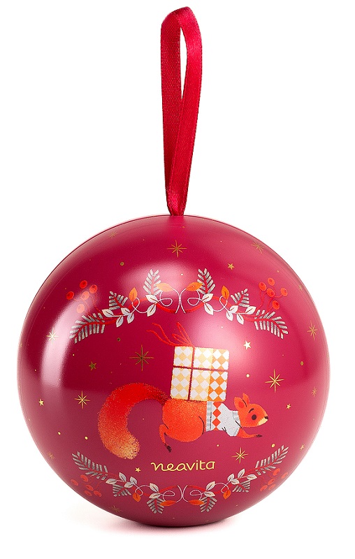 NEAVITA INFUSO MANDORLE CARAMELLATE FILTROSCRIGNO IN PALLA DI NATALE 8 FILTRI DA 3,5 G - lepimpinelle.it