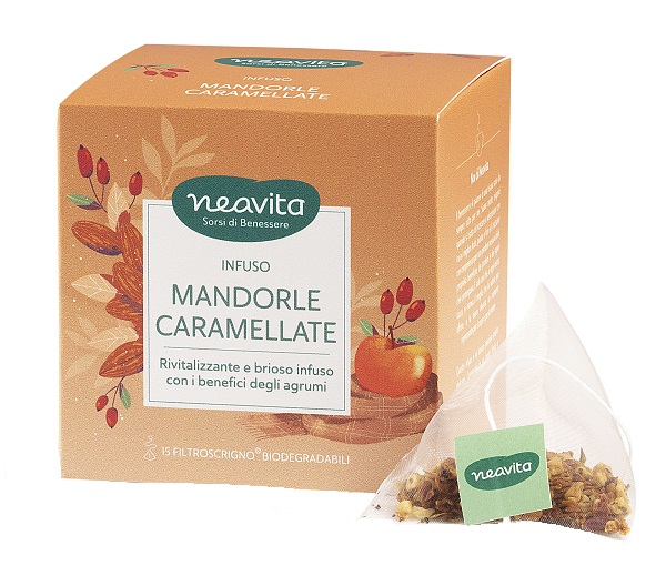 NEAVITA FILTROSCRIGNO MANDORLE CARAMELLATE 15 FILTRI - lepimpinelle.it