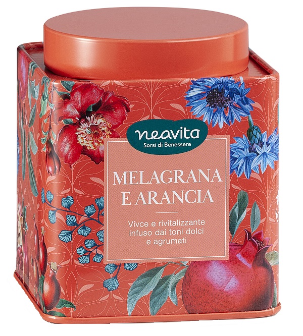 NEAVITA INFUSO MELAGRANA ARANCIA 100 G - lepimpinelle.it
