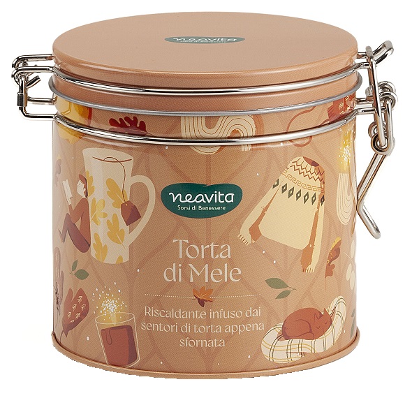 NEAVITA INFUSO TORTA MELE 12 FILTRI ARANCIONE - lepimpinelle.it