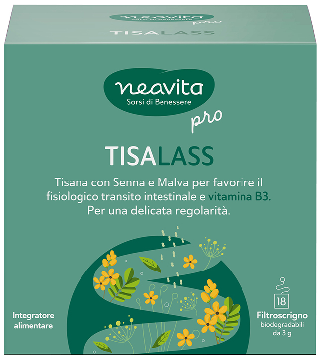 NEAVITA FILTROSCRIGNO TISALASS SENNA MALVA VITAMINA B3 5 FILTRI - lepimpinelle.it