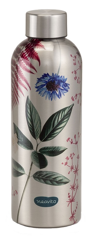 NEAVITA BOTTIGLIA THERMOS HERBARIUM ACCIAIO 500 ML - lepimpinelle.it