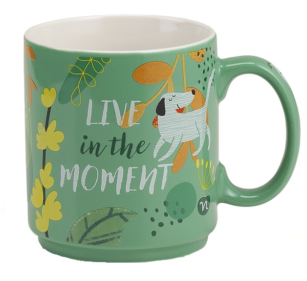 NEAVITA MUG POSITIVITEA VERDE 350 ML - lepimpinelle.it