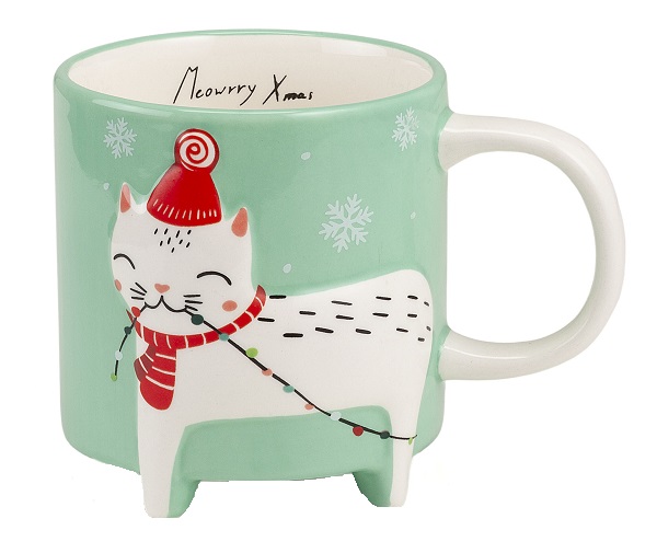 NEAVITA MUG TEA&FRIENDS GATTO 400 ML - lepimpinelle.it