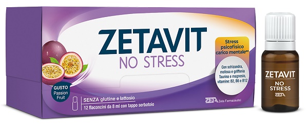 ZETAVIT NO STRESS 12 FLACONCINI  8 ML - lepimpinelle.it
