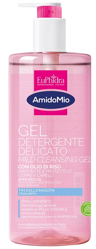 EUPHIDRA AMIDOMIO GEL DETERGENTE DELICATO 1000 ML - lepimpinelle.it