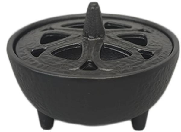 BURNER BRUCIATORE PER INCENSO IN GHISA - lepimpinelle.it