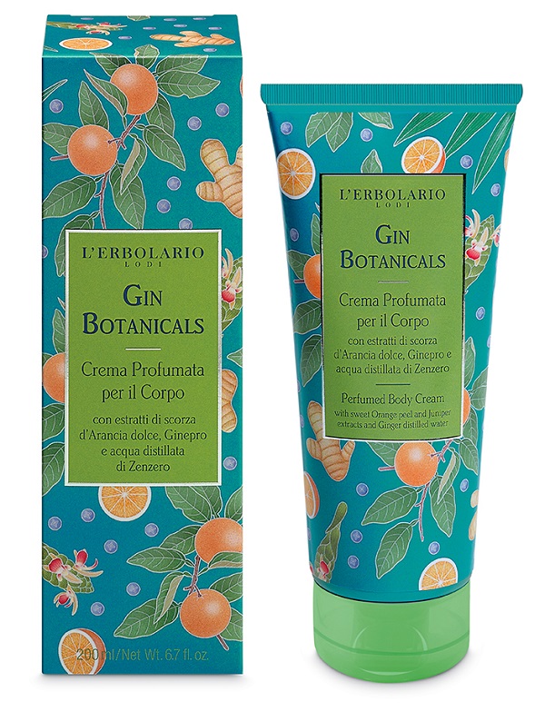 GIN BOTANICALS CREMA PROFUMATA CORPO 200 ML - lepimpinelle.it