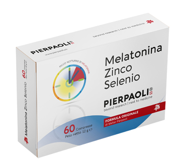 MELATONINA ZINCO SELENIO PIERPAOLI 60 COMPRESSE - lepimpinelle.it
