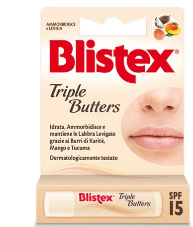 BLISTEX TRIPLE BUTTERS STICK LABBRA - lepimpinelle.it