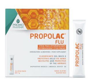 PROPOL AC FLU EFFERVESCENTE 10 BUSTINE - lepimpinelle.it