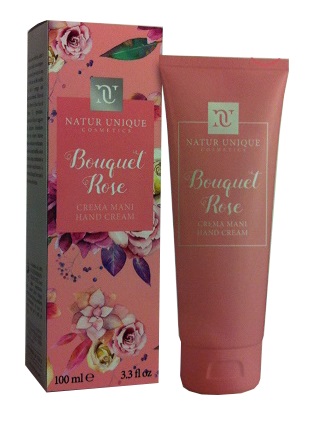 NATUR UNIQUE CREMA MANI BOUQUET ROSE 100 ML - lepimpinelle.it