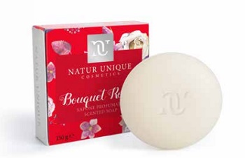 NATUR UNIQUE SAPONE BOUQUET ROUGE 150 G - lepimpinelle.it