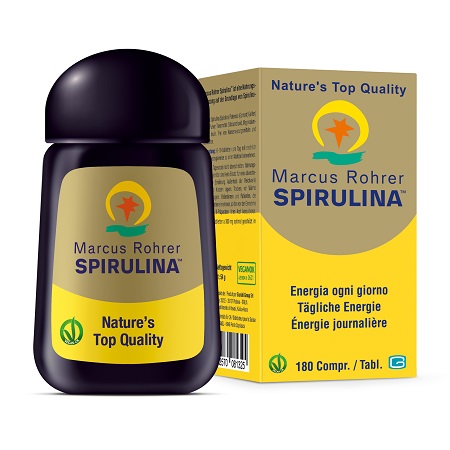 SPIRULINA MARCUS ROHRER RICARICA 180 COMPRESSE - lepimpinelle.it