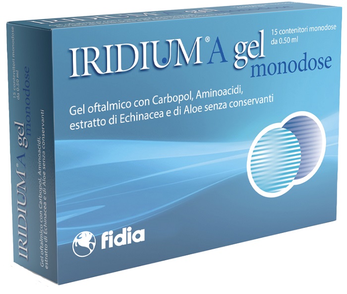 IRIDIUM A GEL OFTALMICO MONODOSE 15 CONTENITORI DA 0,50 ML - lepimpinelle.it