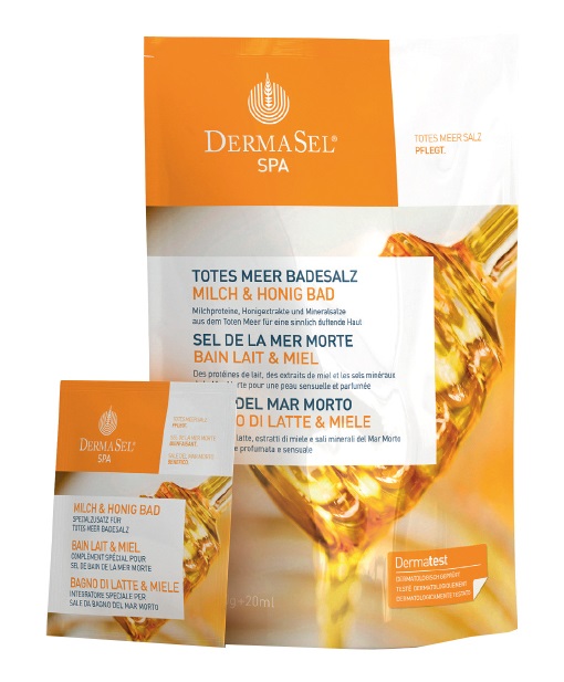 DERMASEL SALI DEL MAR MORTO AL LATTE E MIELE 420 G - lepimpinelle.it
