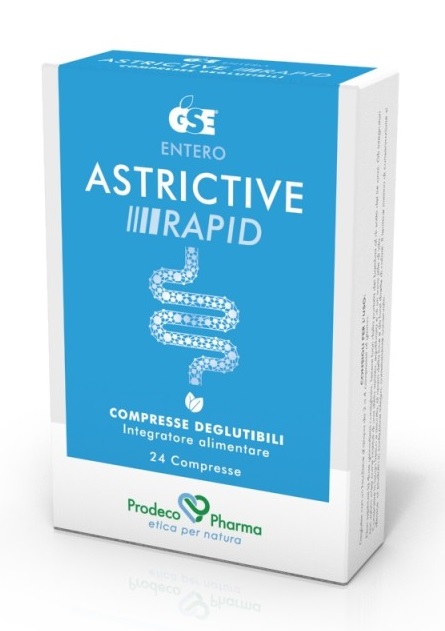 GSE ENTERO ASTRICTIVE RAPID 24 COMPRESSE DEGLUTIBILI - lepimpinelle.it