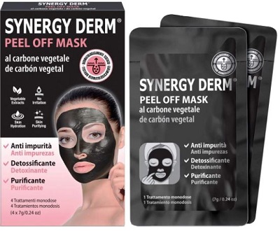 SYNERGY DERM PEEL OFF MASK 4 TRATTAMENTI MONODOSE 7 G - lepimpinelle.it