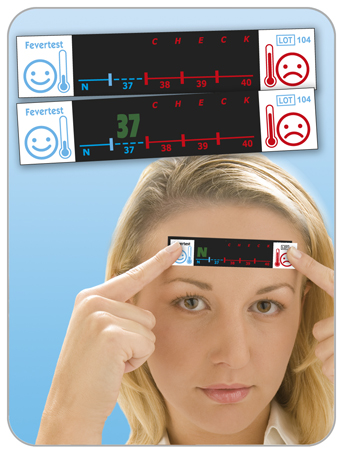 TEMOMETRO FONTALE FEVERTEST TEMPO DI RILEVAZIONE 15 SECONDI INFRANGIBILE PLURIUSO 1 PEZZO - lepimpinelle.it