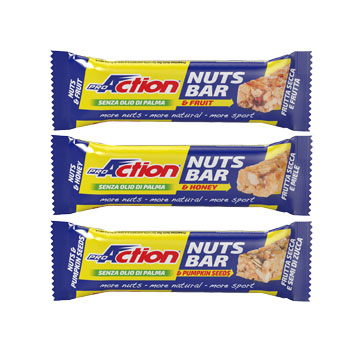PROACTION NUTS BAR FRUTTI ROSSI 30 G - lepimpinelle.it