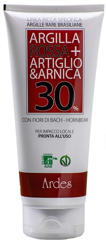 ARGILLA ROSSA + ARTIGLIO + ARNICA 30% TUBO 200 ML - lepimpinelle.it