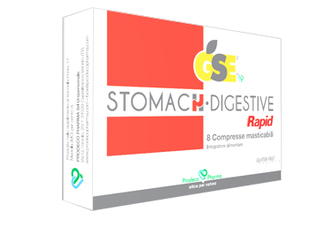 GSE STOMACH DIGESTIVE RAPID 8 COMPRESSE - lepimpinelle.it