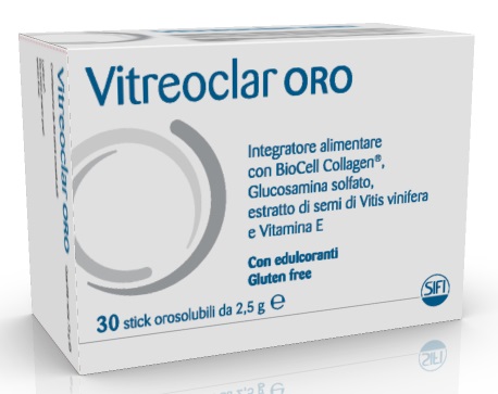 VITREOCLAR ORO 30 BUSTINE OROSOLUBILI DA 2,5 G - lepimpinelle.it