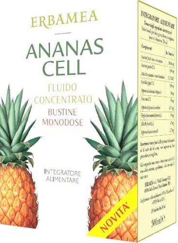 ANANAS CELL FLUIDO CONCENTRATO 15 BUSTINE 20 ML - lepimpinelle.it
