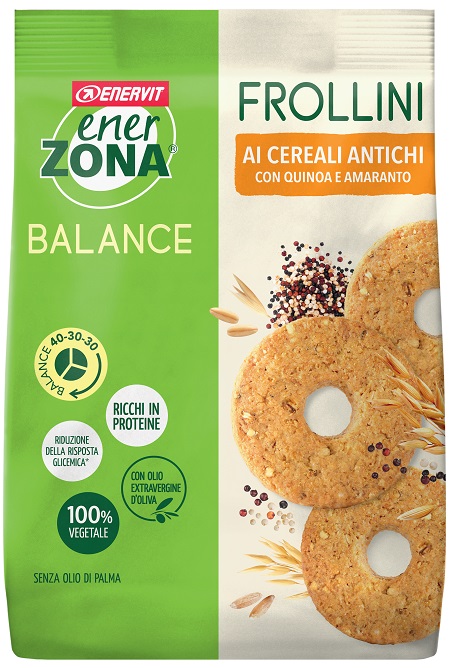 ENERZONA FROLLINI VEG CEREALI ANTICHI 250 G - lepimpinelle.it