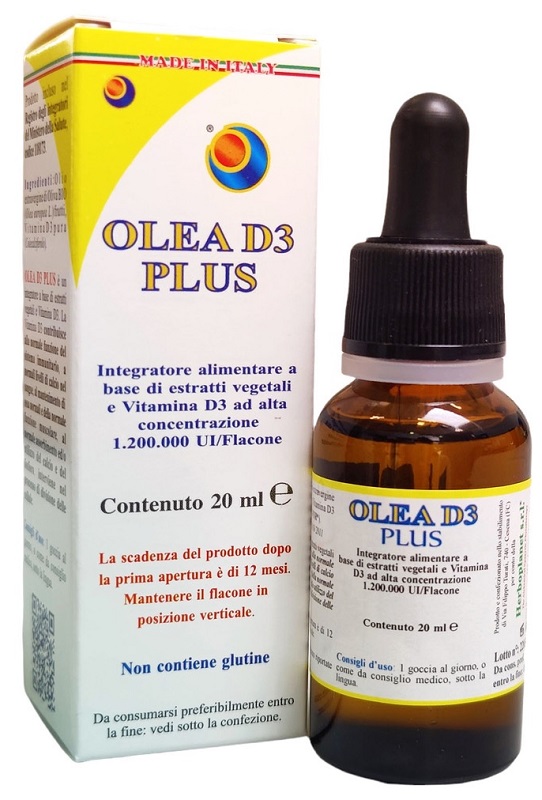 OLEA D3 PLUS GOCCE 20 ML - lepimpinelle.it