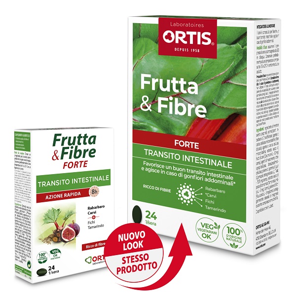 FRUTTA & FIBRE FORTE 24 COMPRESSE - lepimpinelle.it