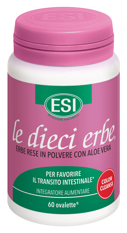 ESI LE DIECI ERBE COLON CLEANSE 60 OVALETTE - lepimpinelle.it