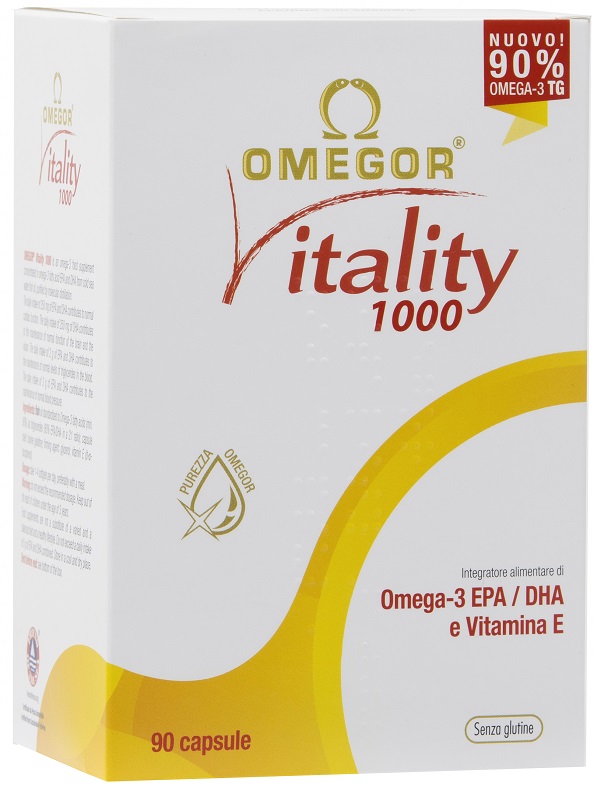 OMEGOR VITALITY 1000 90 CAPSULE - lepimpinelle.it