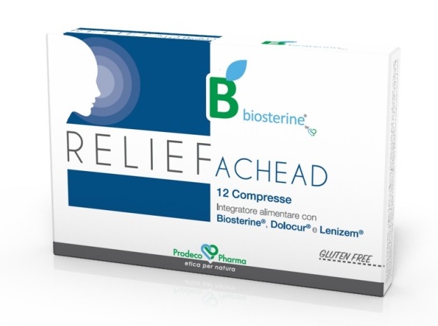 BIOSTERINE RELIEF ACHEAD 12 COMPRESSE - lepimpinelle.it